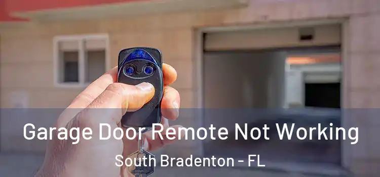  Garage Door Remote Not Working South Bradenton - FL