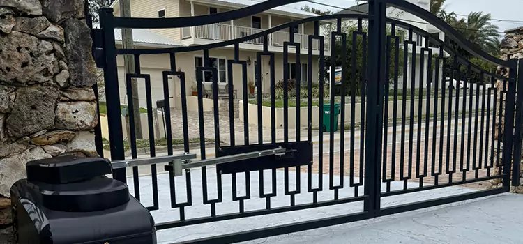 Swing Gate Opener with Keypad South Bradenton